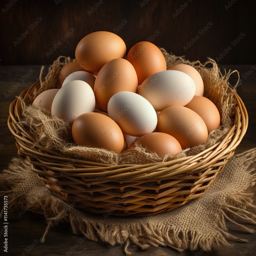 eggs in a basket eggs in a basket