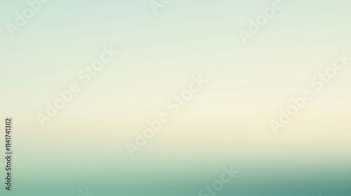 Sky Gradient, Soft Pastel Colors, Light Blue Green, Smooth Transition, Soft Ombre, Subtle Background