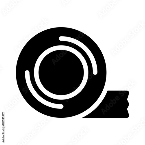 Adhesive glyph icon