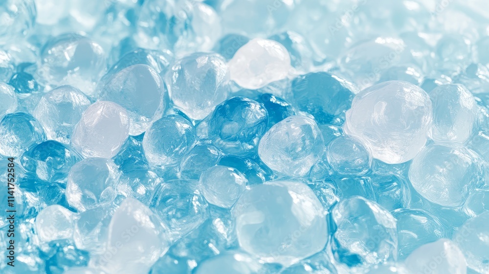 Crystal Clear and Blue Ice Macro Photo, Frozen Water, Artistic Abstract, Cool Tones, Winter Theme Crystal Clear and Blue Ice Macro Photo, Frozen Water, Artistic Abstract, Cool Tones, Winter Theme