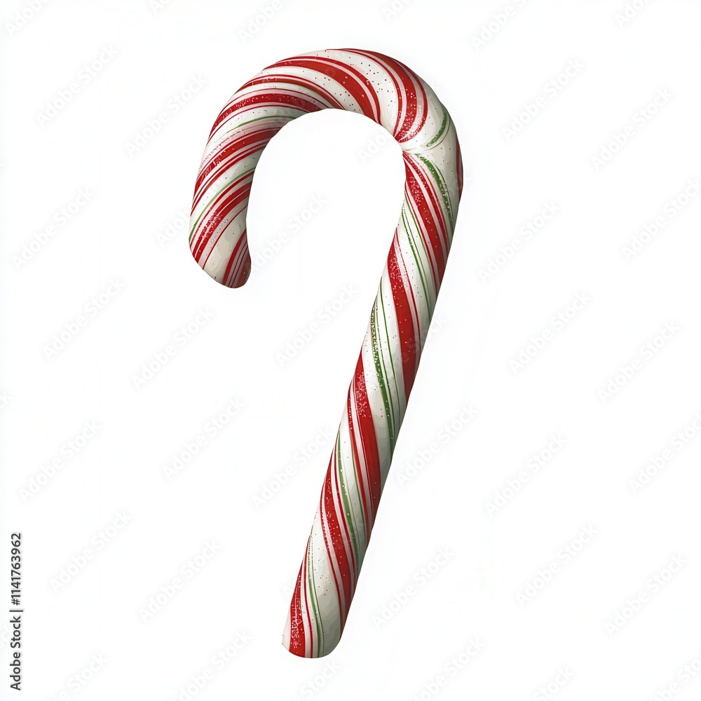 Classic Red and White Candy Cane Christmas Sweet Treat Festive Holiday Candy Winter Swe Classic Red and White Candy Cane Christmas Sweet Treat Festive Holiday Candy Winter Swe