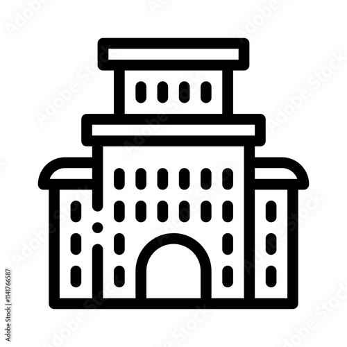 Government line icon