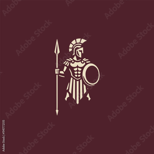 Iconic gladiator logo