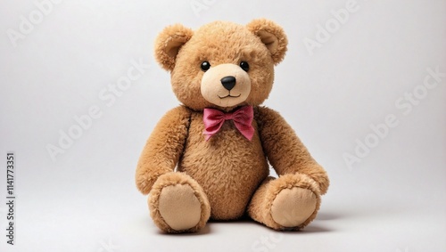 teddy bear on white background