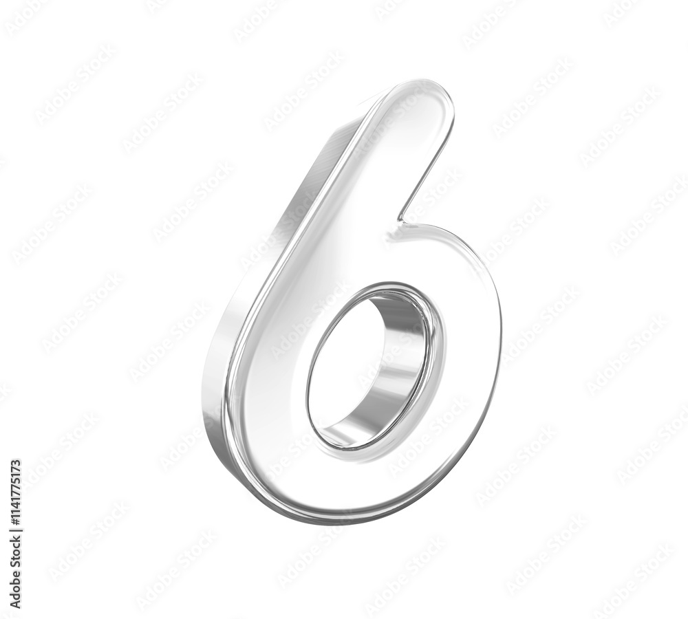 Silver Number 6 Silver Number 6