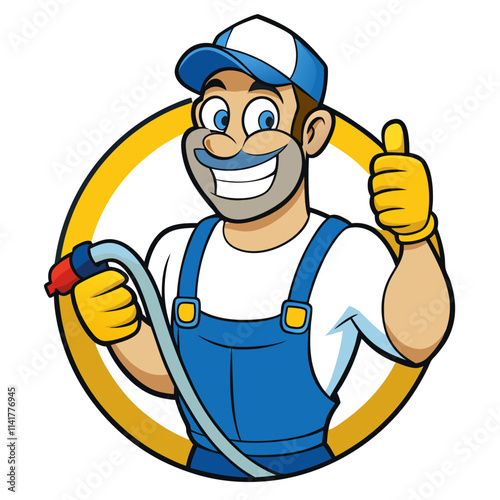 plumber with plunger