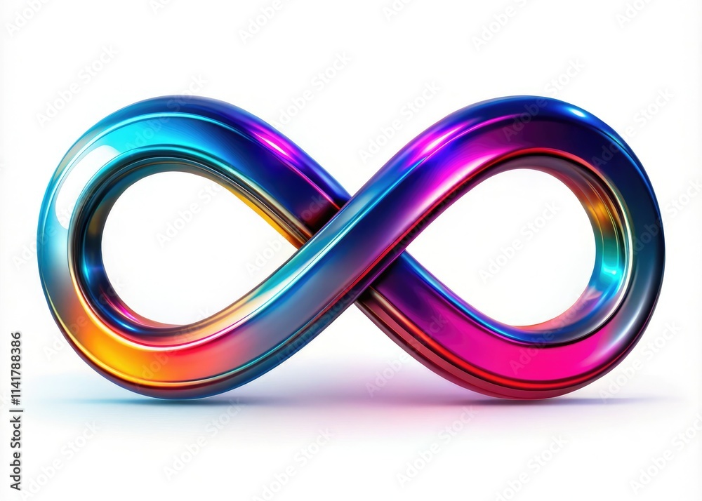 Aerial Infinity Symbol, Elegant Design, Graphic Illustration Aerial Infinity Symbol, Elegant Design, Graphic Illustration