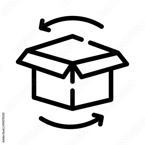 product lifecycle line icon