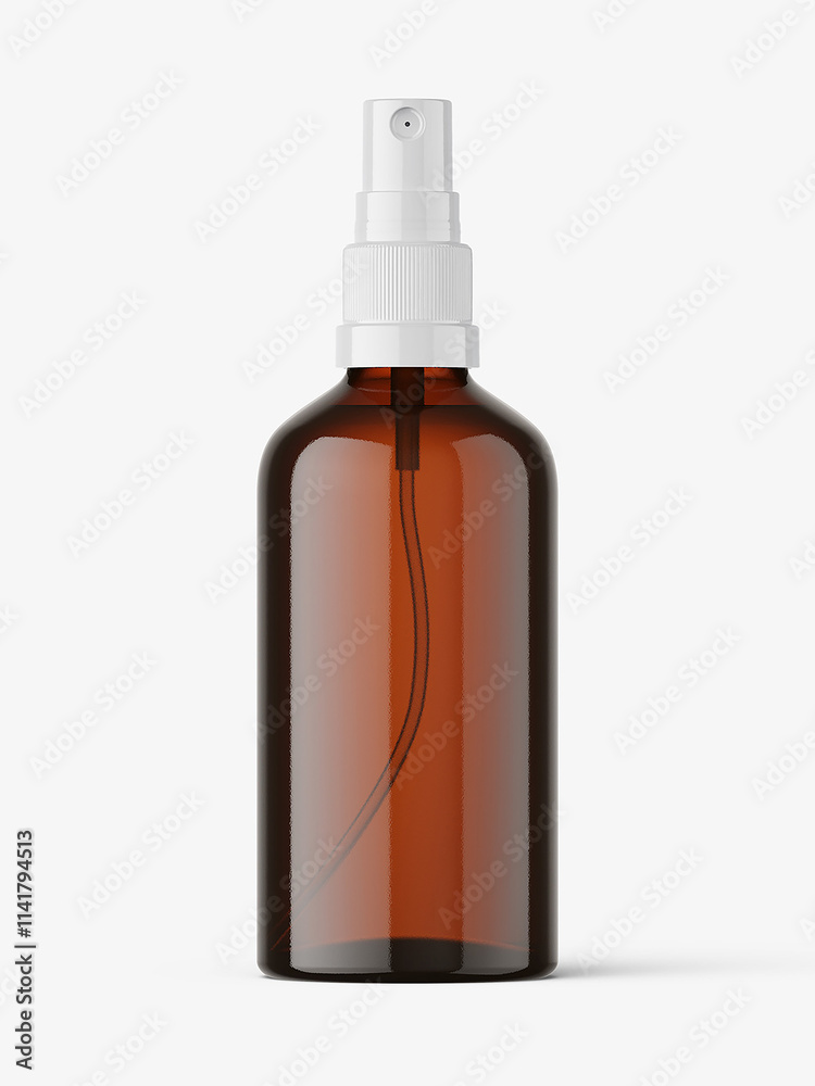 Fototapeta premium cosmetic bottle mockup