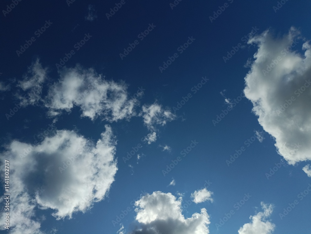Unusual clouds in sky, Various colored clouds. Unusual and rare. Beauty in nature. Unusual clouds in sky, Various colored clouds. Unusual and rare. Beauty in nature.