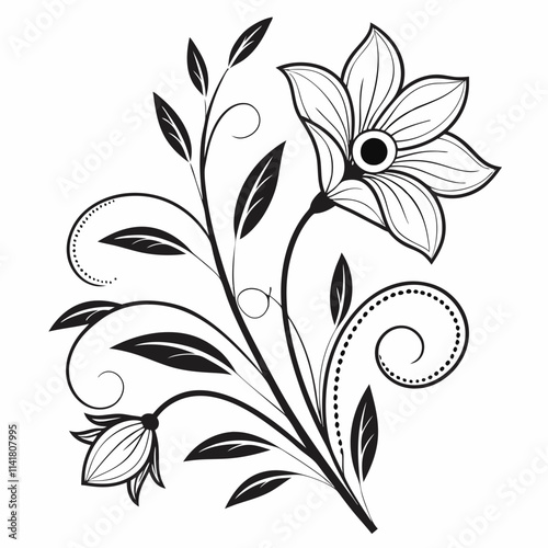 Flower Vector illustration