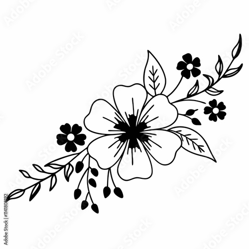 Flower Vector illustration