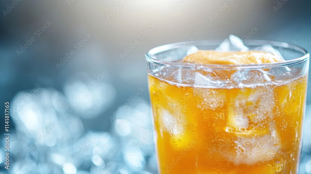 Refreshing iced tea glass bar setting beverage photography cool environment close-up view summer vibes for enjoyment Refreshing iced tea glass bar setting beverage photography cool environment close-up view summer vibes for enjoyment