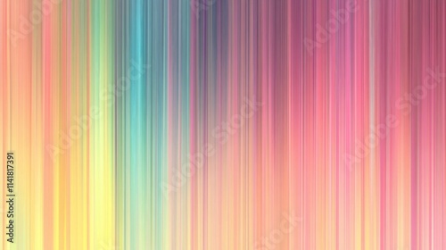 Abstract Pastel Vertical Lines Background Design