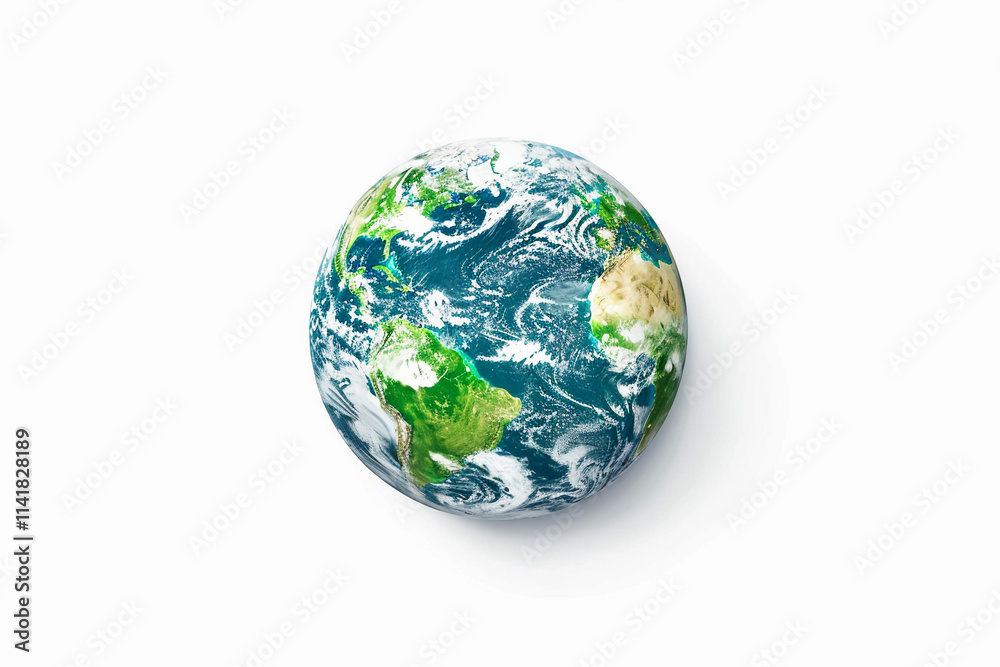 Fototapeta premium Greeting card with holiday composition for world environment day