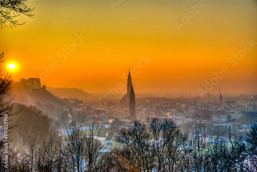 landshut martinskirche burg trausnitz, photo