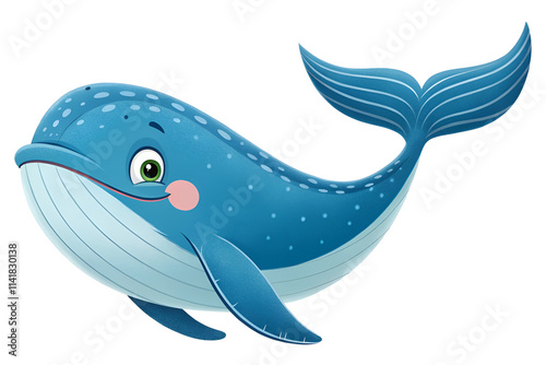 blue whale cartoon