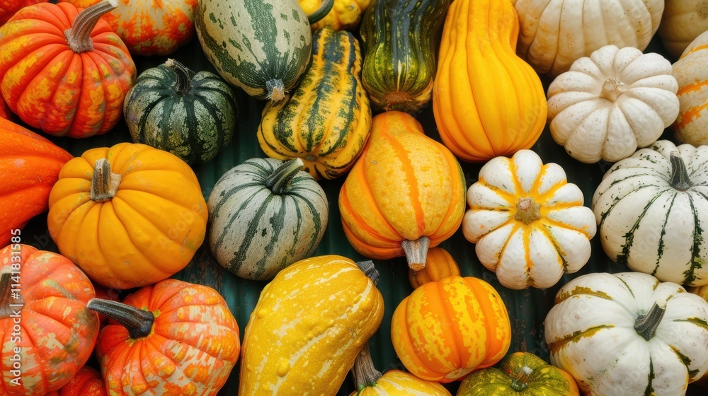 squash, a variety of colorful gourds and small pumpkins. They come in different shapes and sizes, with colors ranging from orange, yellow, green, to white. Some have smooth surfaces, while others are squash, a variety of colorful gourds and small pumpkins. They come in different shapes and sizes, with colors ranging from orange, yellow, green, to white. Some have smooth surfaces, while others are