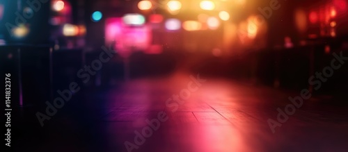 Wallpaper Mural Vibrant restaurant ambiance with soft bokeh lights creating an ideal background for food and dining promotions and advertisements Torontodigital.ca