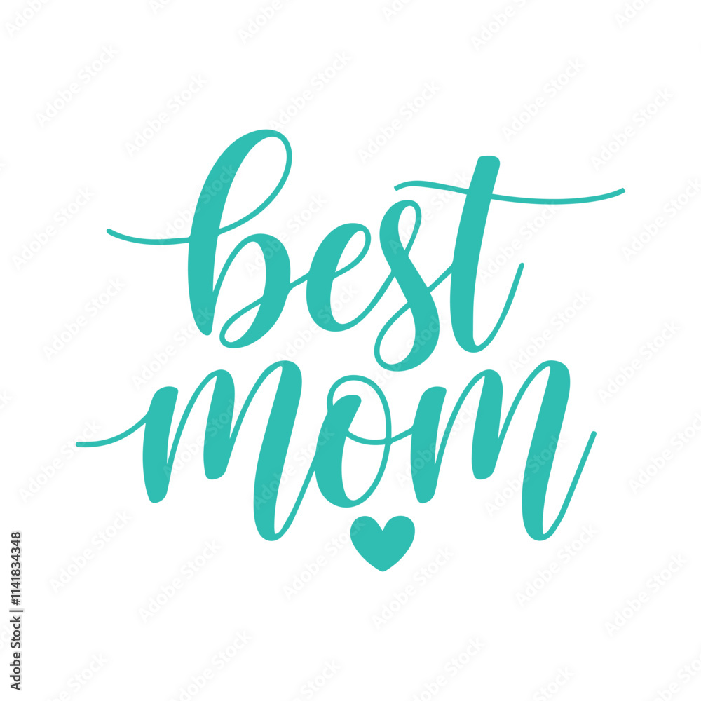 Vector 'Best Mom' Calligraphy Typography Design – Stylish and Elegant Text Art Vector 'Best Mom' Calligraphy Typography Design – Stylish and Elegant Text Art