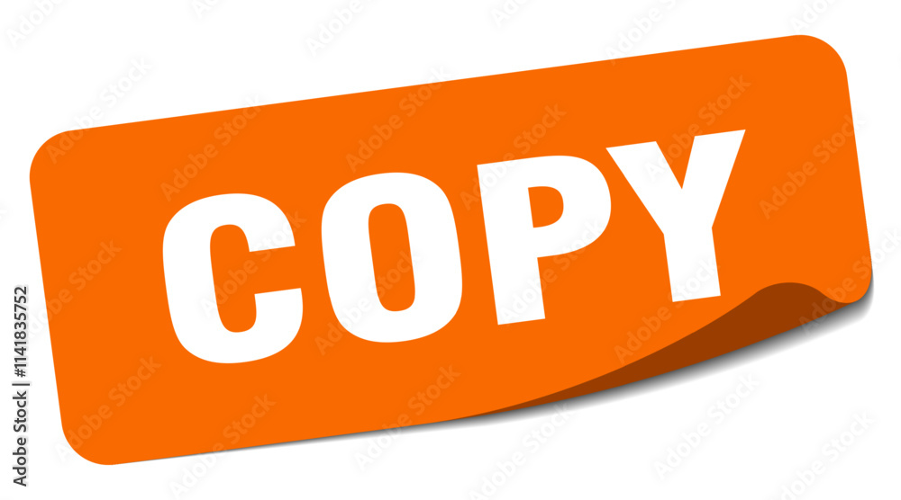 COPY sticker