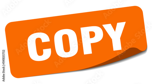 COPY sticker