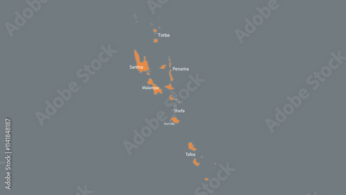 Modern Map of Uzbekistan with Interactive Features, Flat design Uzbekistan outline map.