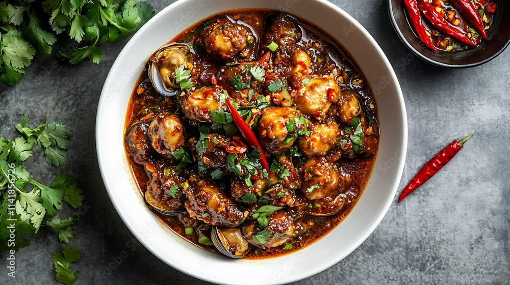 Lala Sambal: Spicy Malaysian Clam Dish Lala Sambal: Spicy Malaysian Clam Dish