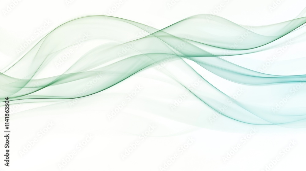 Fototapeta premium Calming Rhythms: Abstract Art for Inner Peace