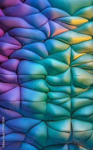 Beautiful colorful abstract wallpaper 3d rendering
