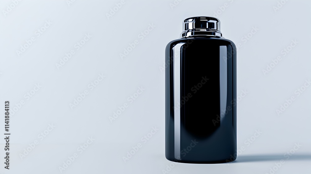 Black Metal Gas Lighter Displayed on a Light Background Black Metal Gas Lighter Displayed on a Light Background