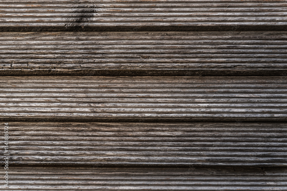 Fototapeta premium WOODEN WALL - Old rustic building boards