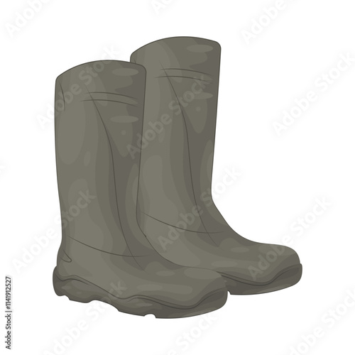 Illustration of Safety Boots