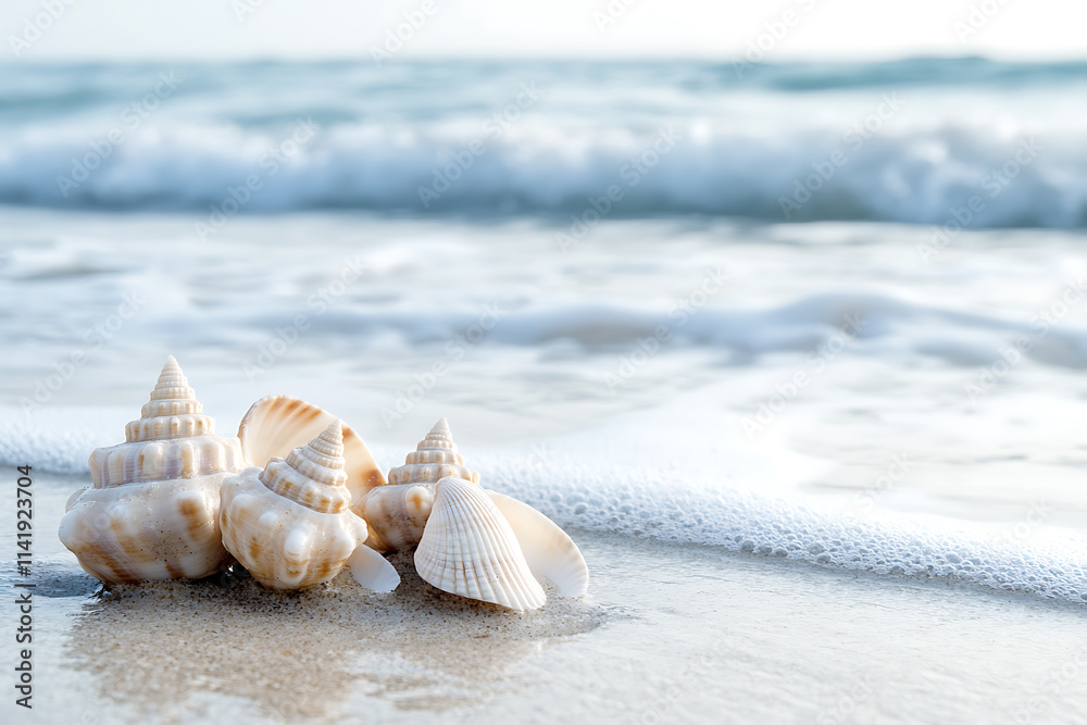Seashells on the beach Seashells on the beach