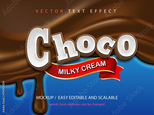 choco text effect