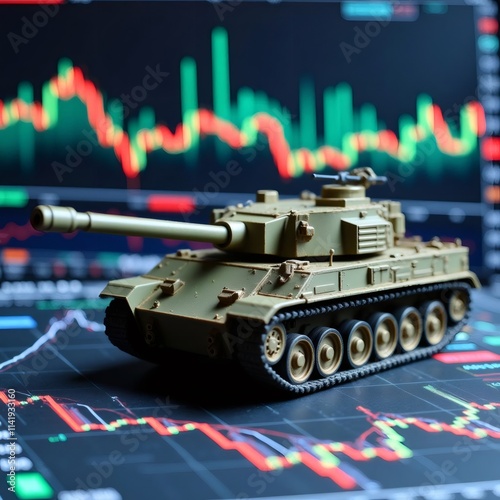 El poder de la inversión cómo la industria militar impulsa los mercados financieros globales.
 photo