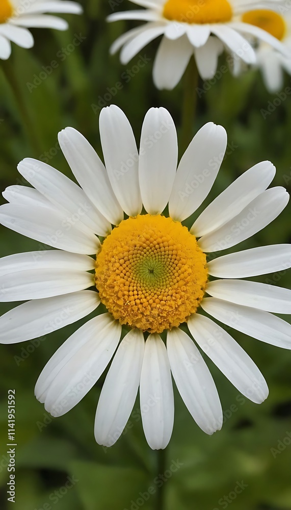 Fototapeta premium White daisy flower
