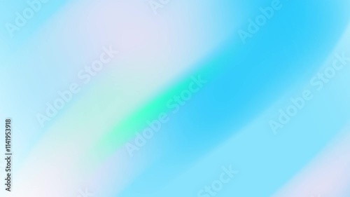 Soft Light Blue and White Abstract with Gentle Flowing Stripes.