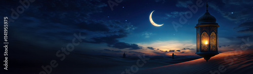 ramadan decoration with ramadan islamic ornament for social media,banner, copy space background. 