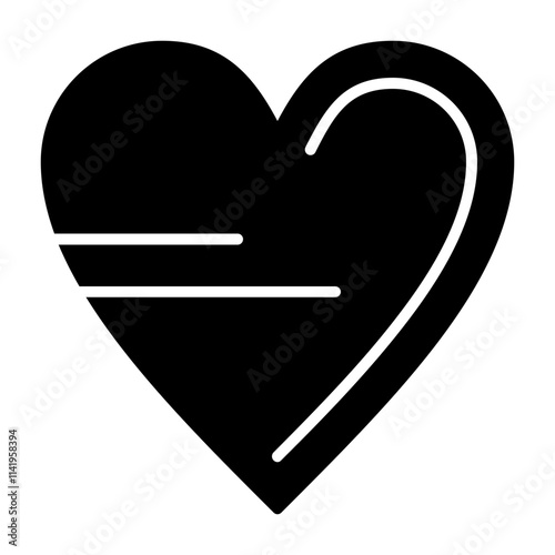 Free Download Heart Solid Style Icon - GFXLoad