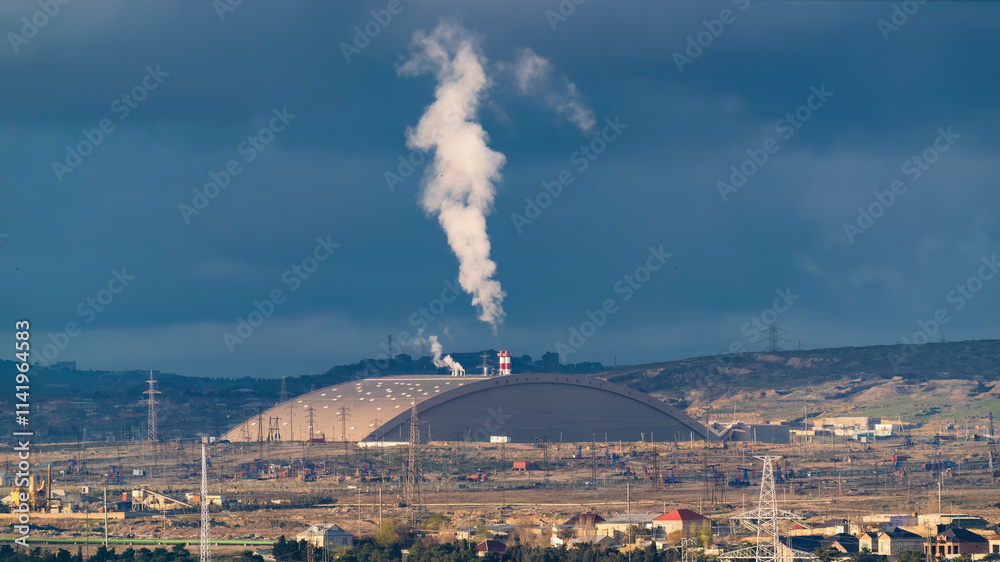 Household waste recycling plant Household waste recycling plant