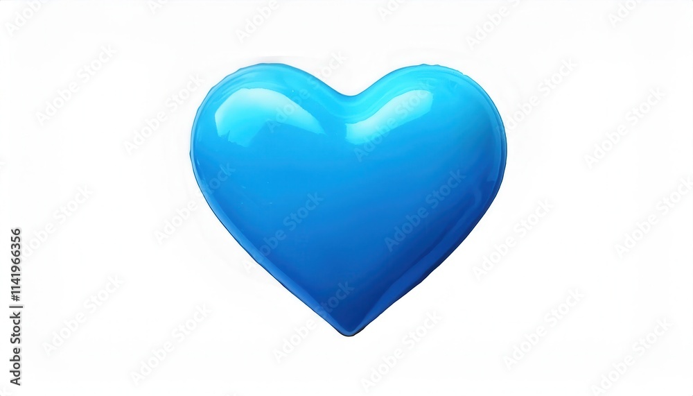 Shiny Blue Heart Icon. 3D Glossy Heart Symbol for Love, Affection, Loyalty, Social Media Emojis, Branding, Mobile App Icons, Digital Design, Valentine’s Day Graphics, and Creative Art Projects Shiny Blue Heart Icon. 3D Glossy Heart Symbol for Love, Affection, Loyalty, Social Media Emojis, Branding, Mobile App Icons, Digital Design, Valentine’s Day Graphics, and Creative Art Projects