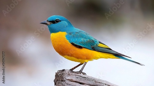 Skylark, vibrant yellowish underbelly and slender body shape
