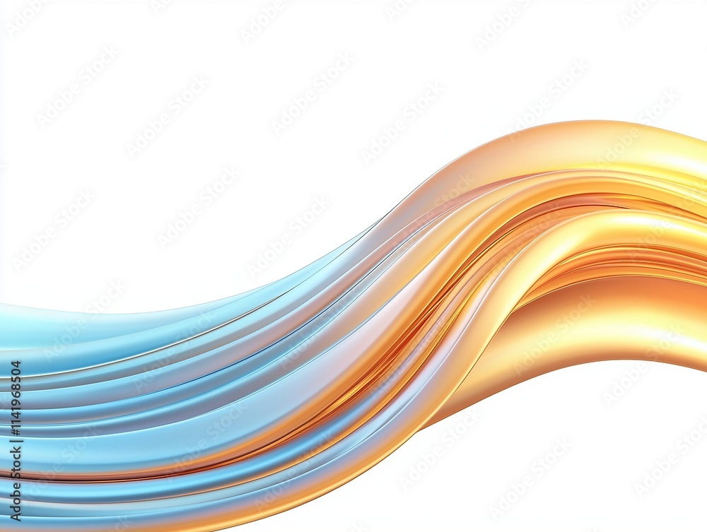 Wavecrest, shimmering surface capturing colors of sunrise and sunset Wavecrest, shimmering surface capturing colors of sunrise and sunset