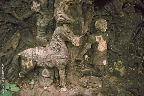 Hubertusrelief  im Hainberg photo