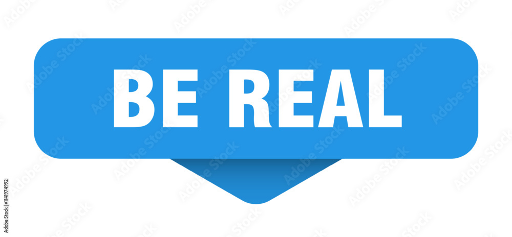 BE REAL banner, button, sticker, sign BE REAL banner, button, sticker, sign