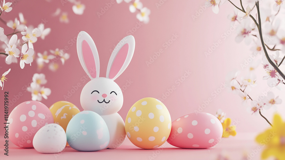 Obraz premium Happy Easter Day