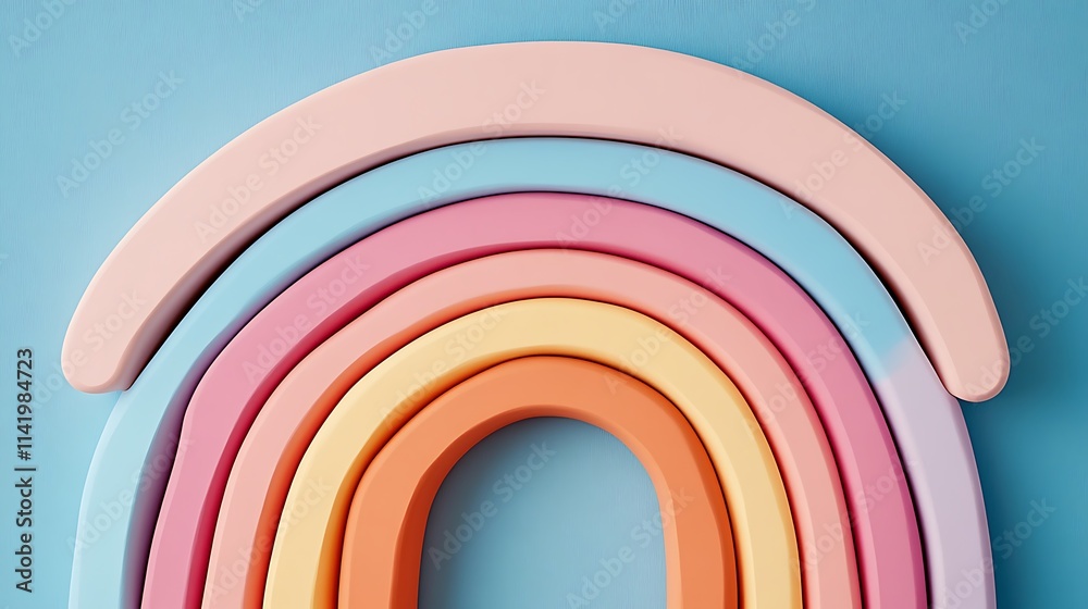 Fototapeta premium Colorful frame and graphic illusttrations