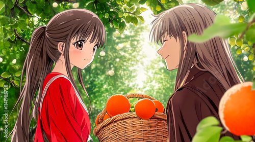 a fruits basket