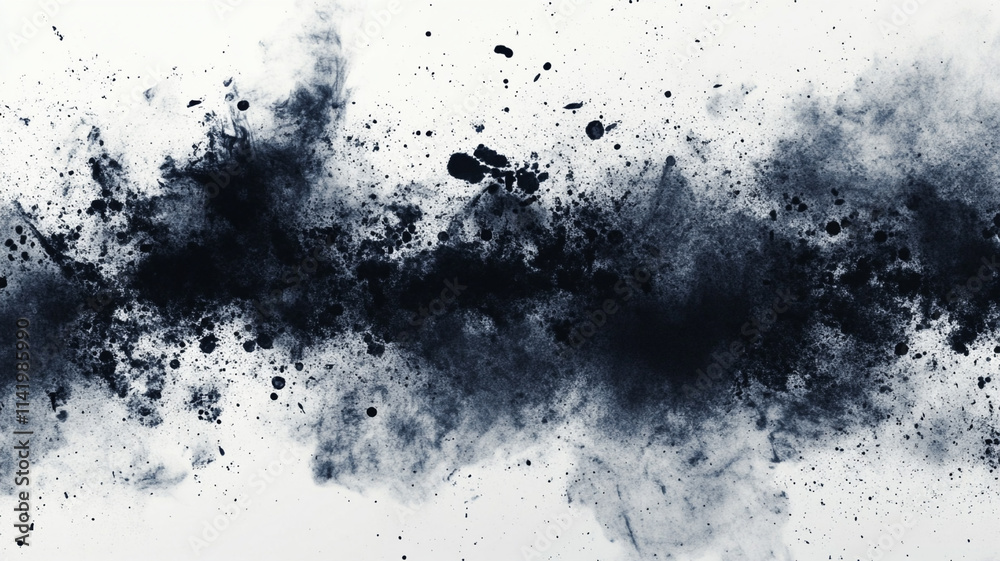 Abstract Ink Splatters: A dramatic and dynamic composition of black ink splatters, creating a bold and expressive backdrop. perfect for artistic projects, design elements. Abstract Ink Splatters: A dramatic and dynamic composition of black ink splatters, creating a bold and expressive backdrop. perfect for artistic projects, design elements.